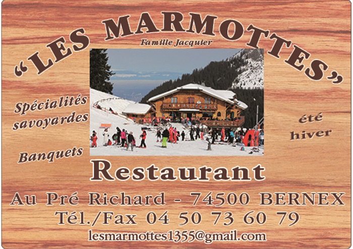 Restaurant les Marmottes